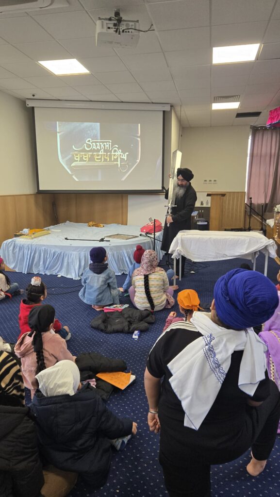 Baba Deep Singh JI’s Khanda Replica at GNG Luton